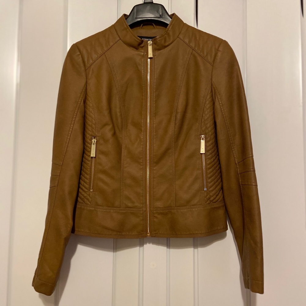 KENNETH COLE Women’s Faux Leather Jacket (NWT)